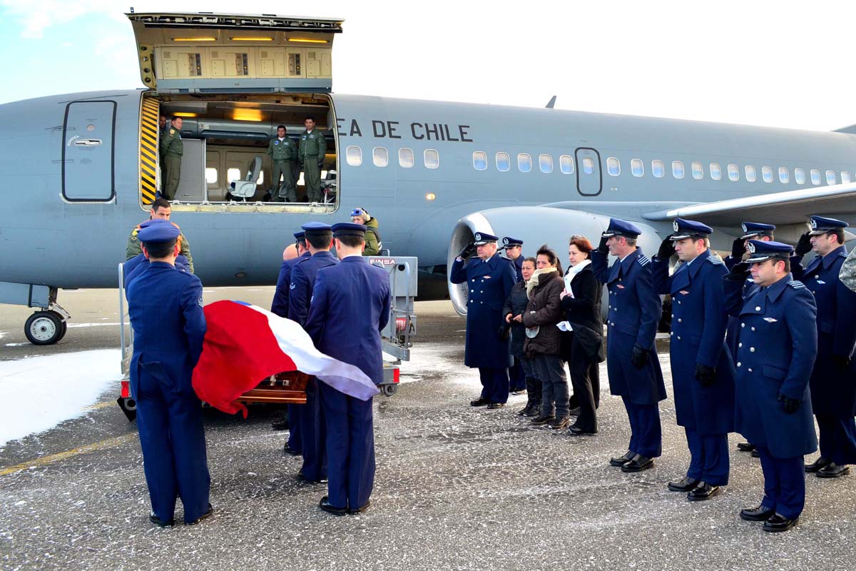IVª Brigada Aérea despide con honores a camarada fallecido