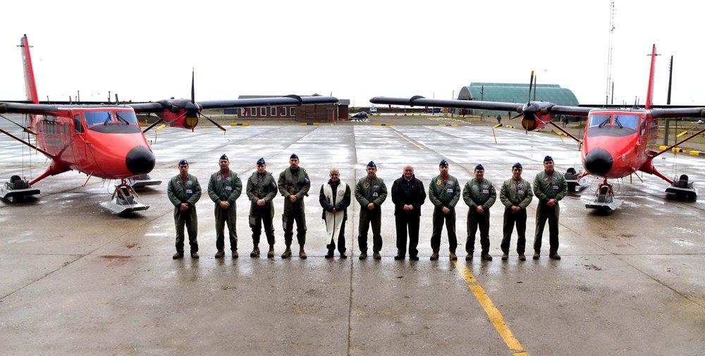 Fuerza Aérea de Chile dio inicio a la operación Glaciar Unión 2015