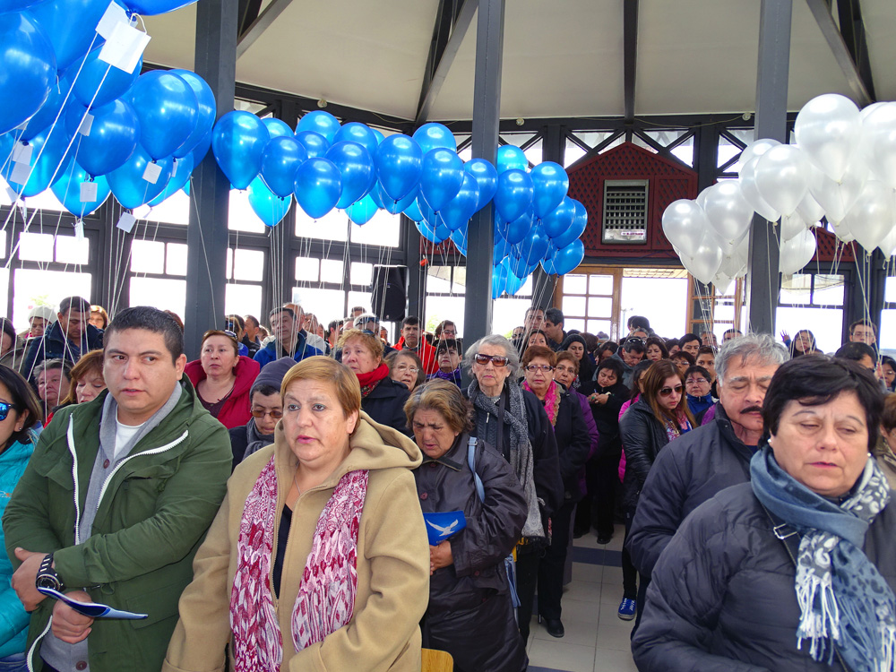 Con gran asistencia de familiares, parques Cruz de Forward y Punta Arenas conmemoraron día de Todos los Santos