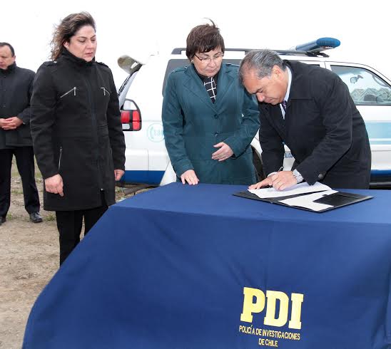 PDI de Magallanes recibe terreno en comodato para construcción de nuevo complejo policial en Punta Arenas