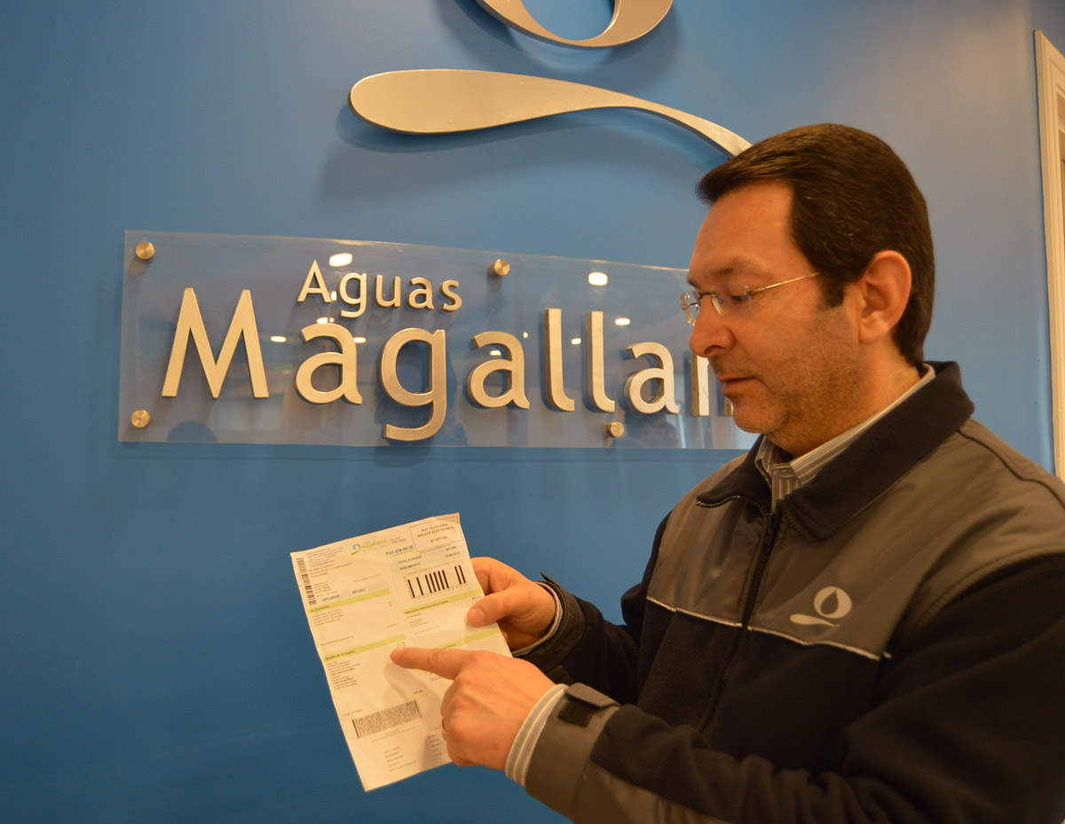Aguas Magallanes incorporó mejoras en su boleta de cobro de agua potable