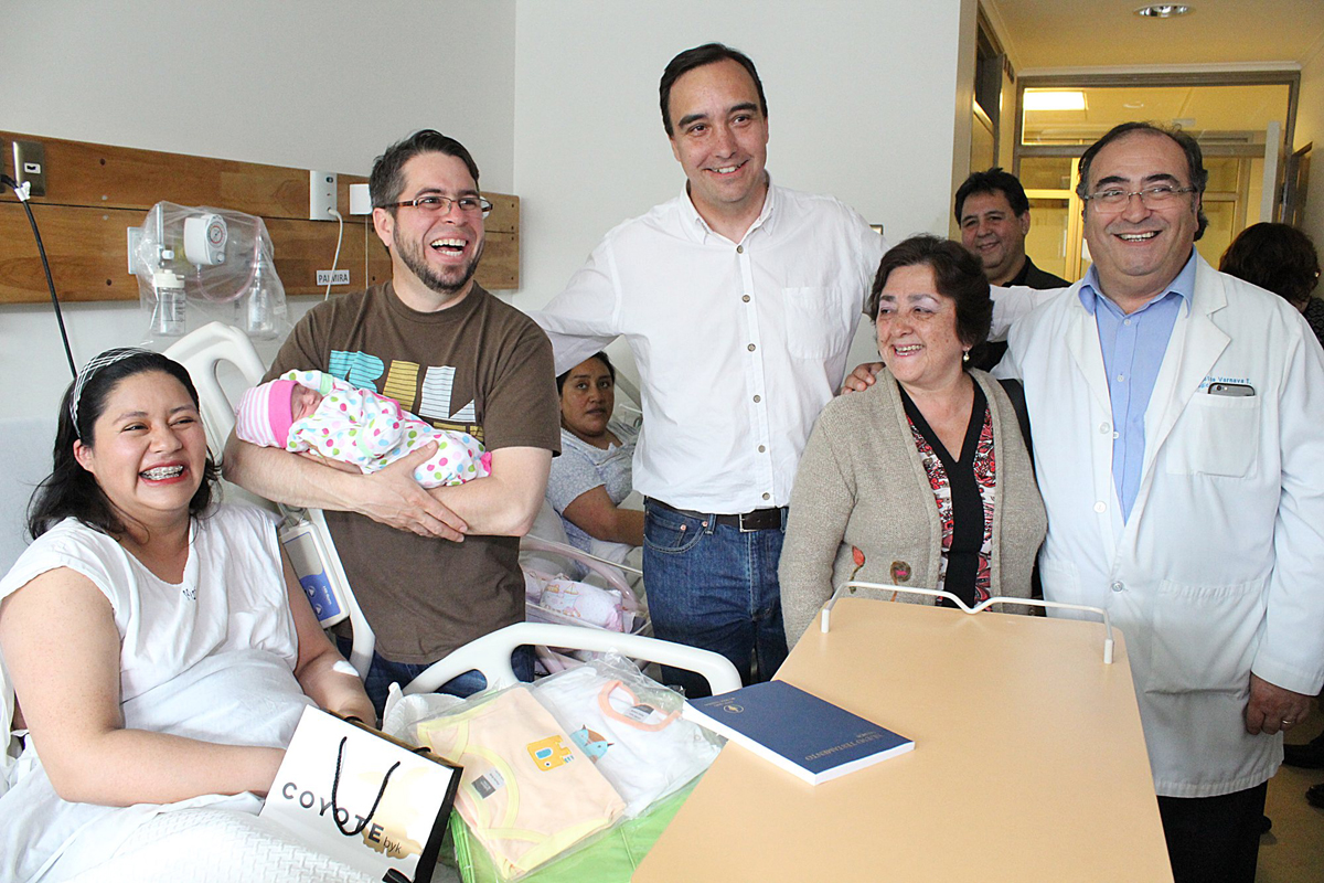 Una niña fue la primera recién nacida en el Hospital Clínico de Magallanes  