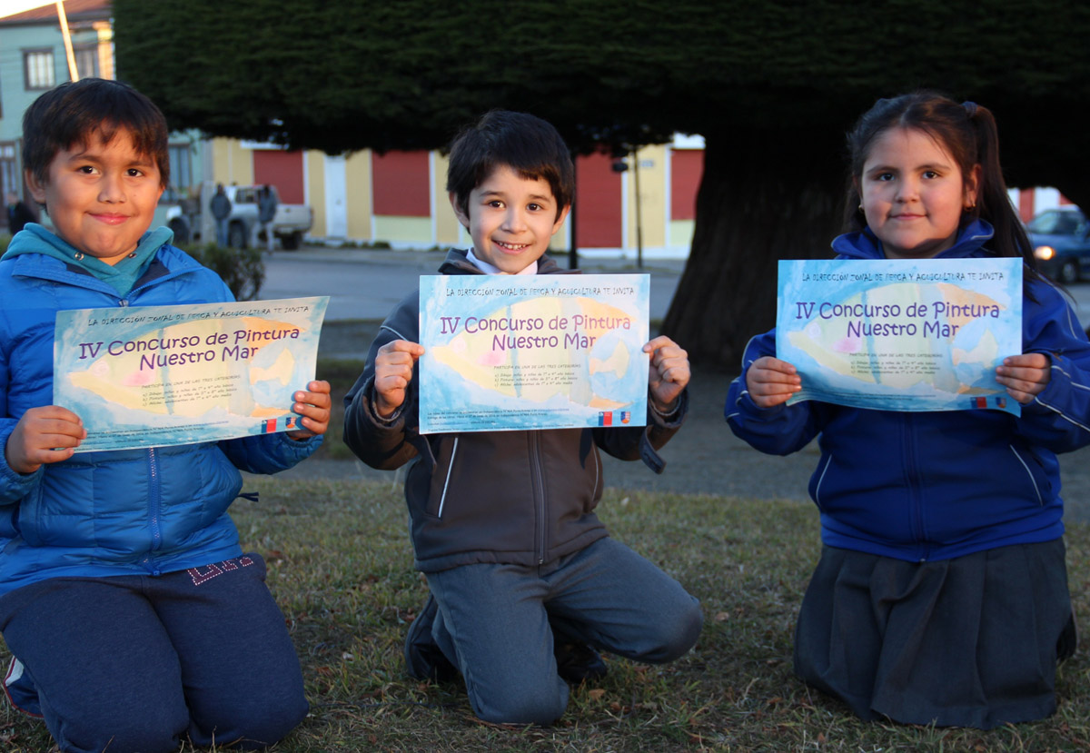 Subpesca lanza IV concurso de pintura nuestro mar para niños y jóvenes de la región