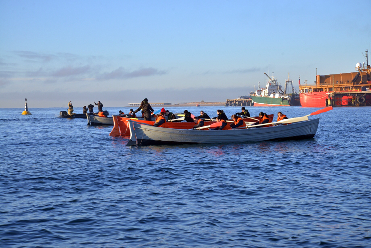 14 equipos participaron este año en la boga “Mes del Mar” de Punta Arenas