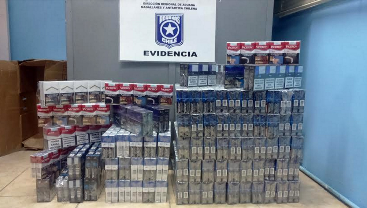 Tres detenidos por intentar ingresar a Chile, 850 cajetillas de cigarros por Paso Fronterizo Dorotea