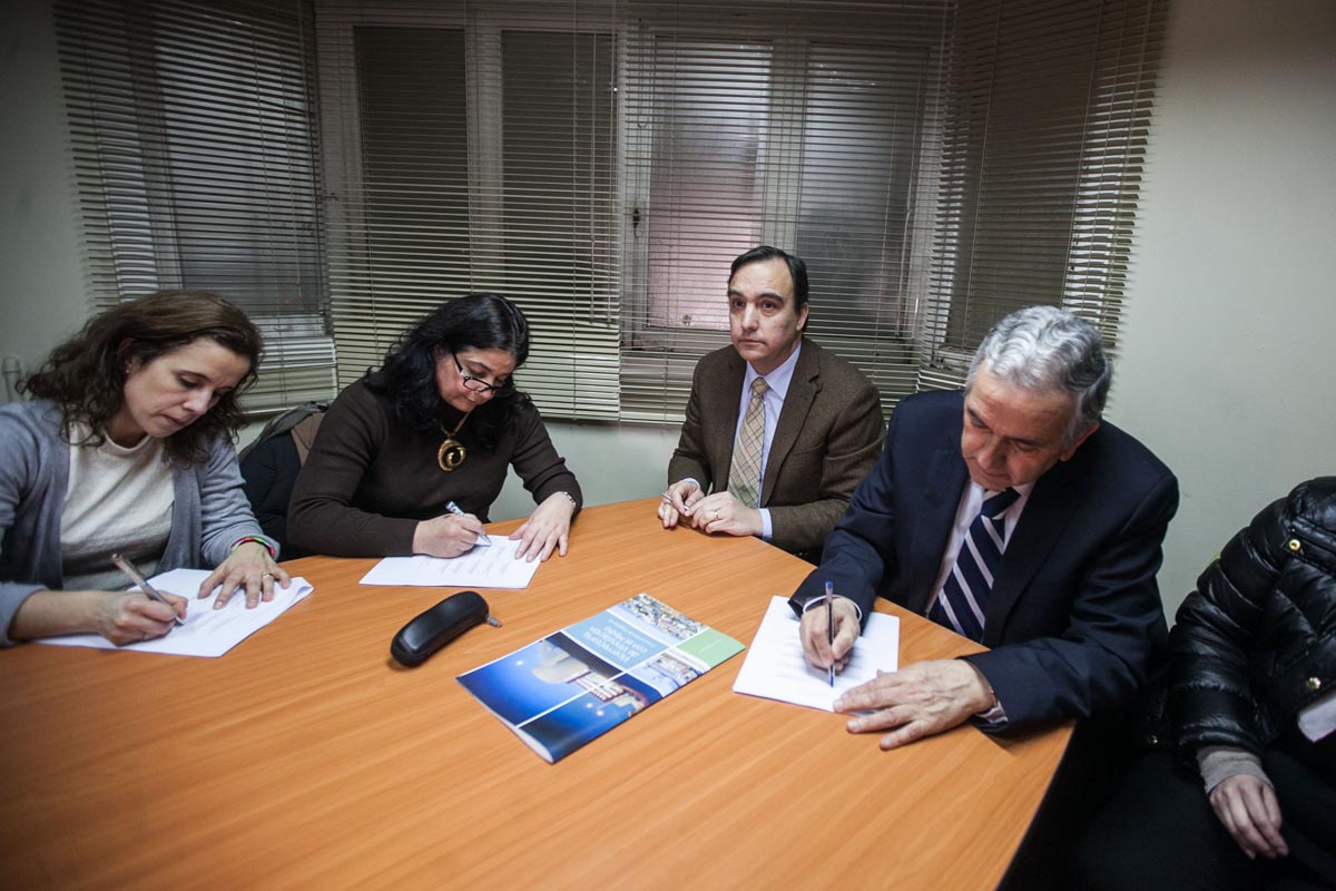 Autoridades y estudiantes de Derecho firmaron protocolo para ratificar acuerdos