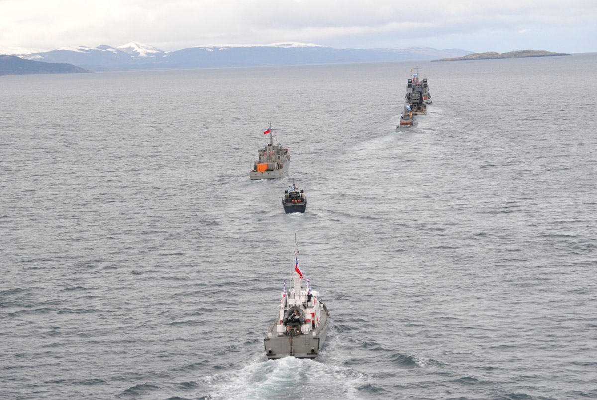 Con éxito finalizó el ejercicio combinado Viekaren XVI ejectuado por las Armadas de Chile y Argentina