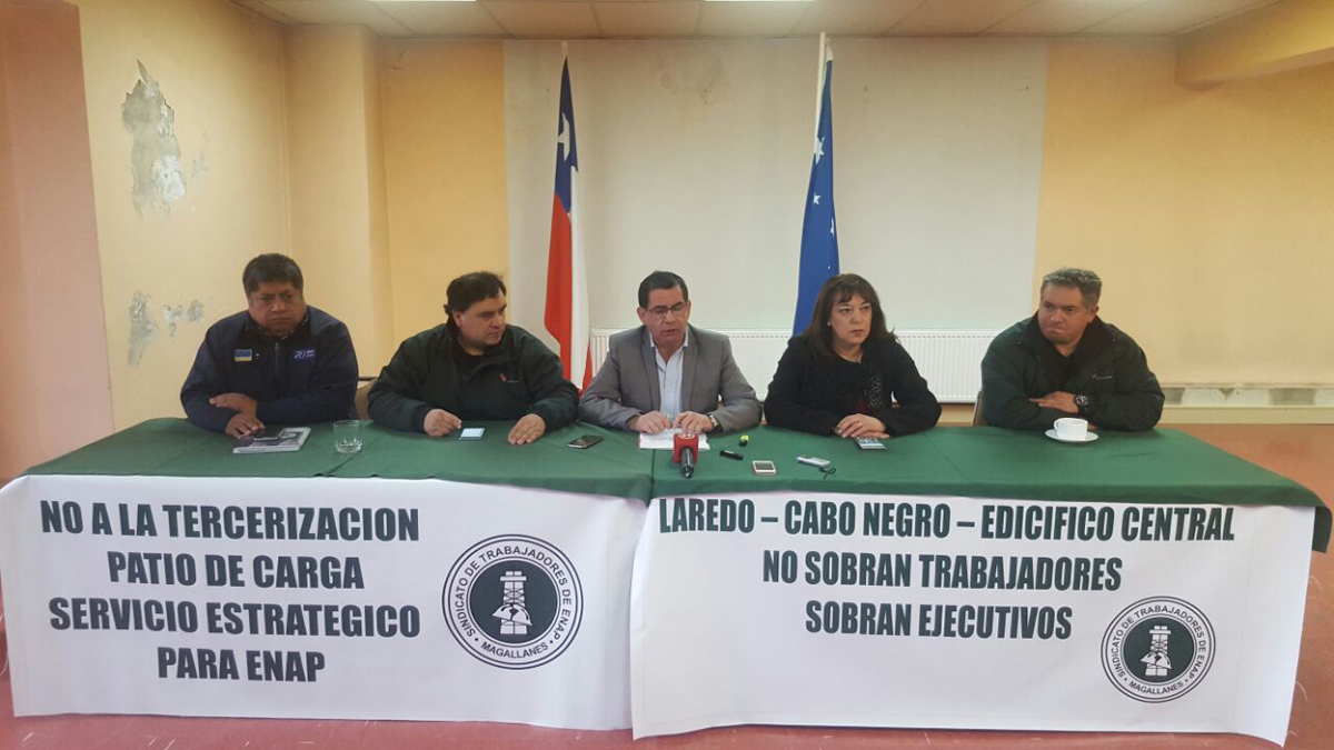 Sindicato de Trabajadores de Enap, “Tras reunión en Santiago se logra revertir situación de tercerización en patio de carga Cabo Negro”