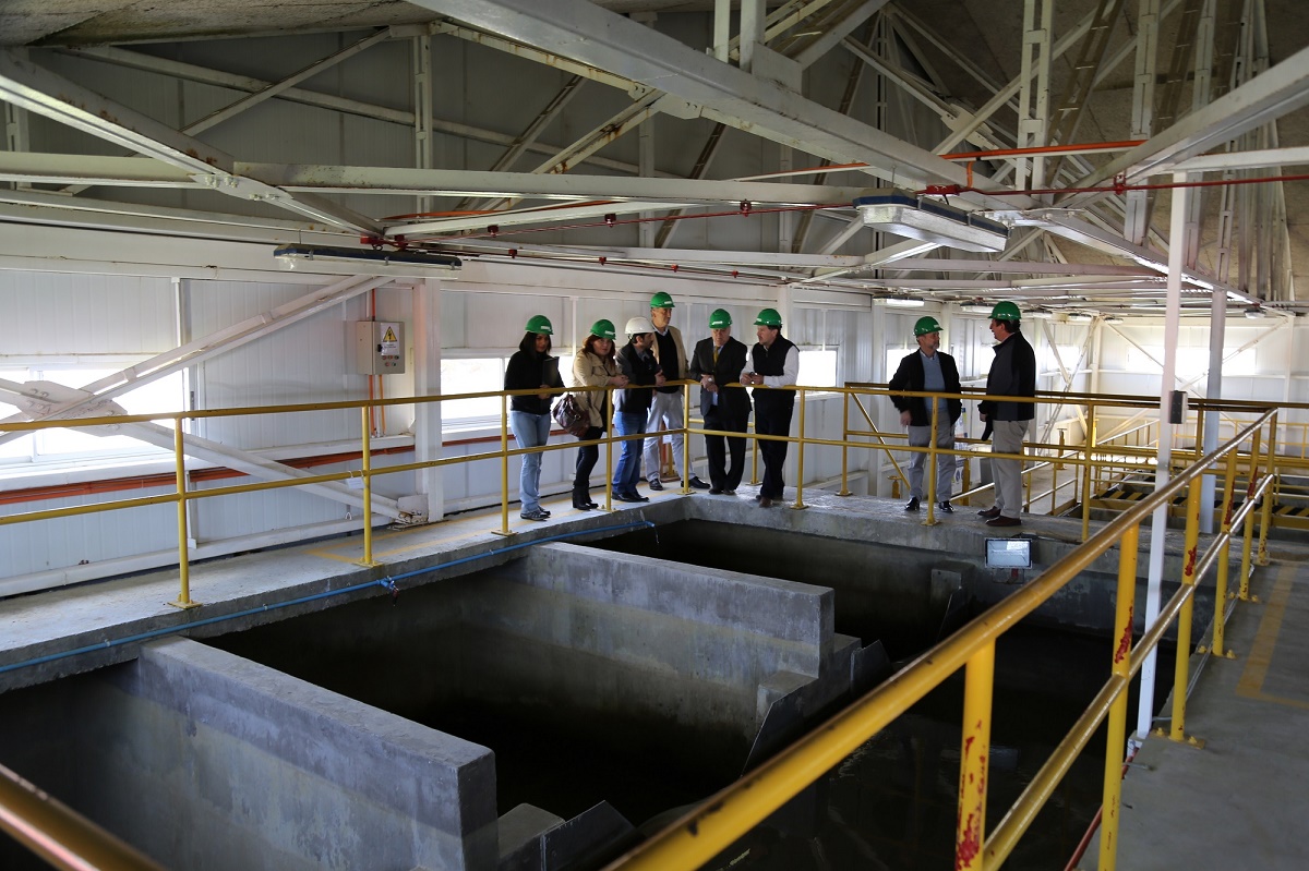 Comisión Ciencia del CORE conoce funcionamiento Planta de Producción Aguas Magallanes Punta Arenas