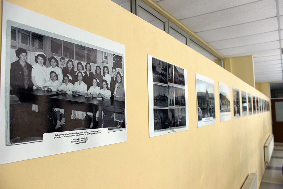 UMAG y Hospital Clínico conmemoran el mes del Patrimonio Regional en Salud con exhibición fotográfica