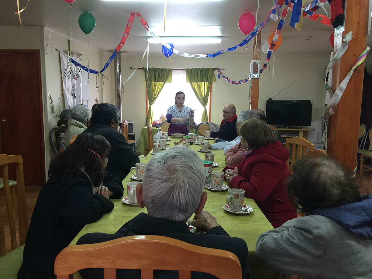 Club del adulto mayor “Rosa Yagán” participa de taller nutricional para diabéticos en Puerto Williams