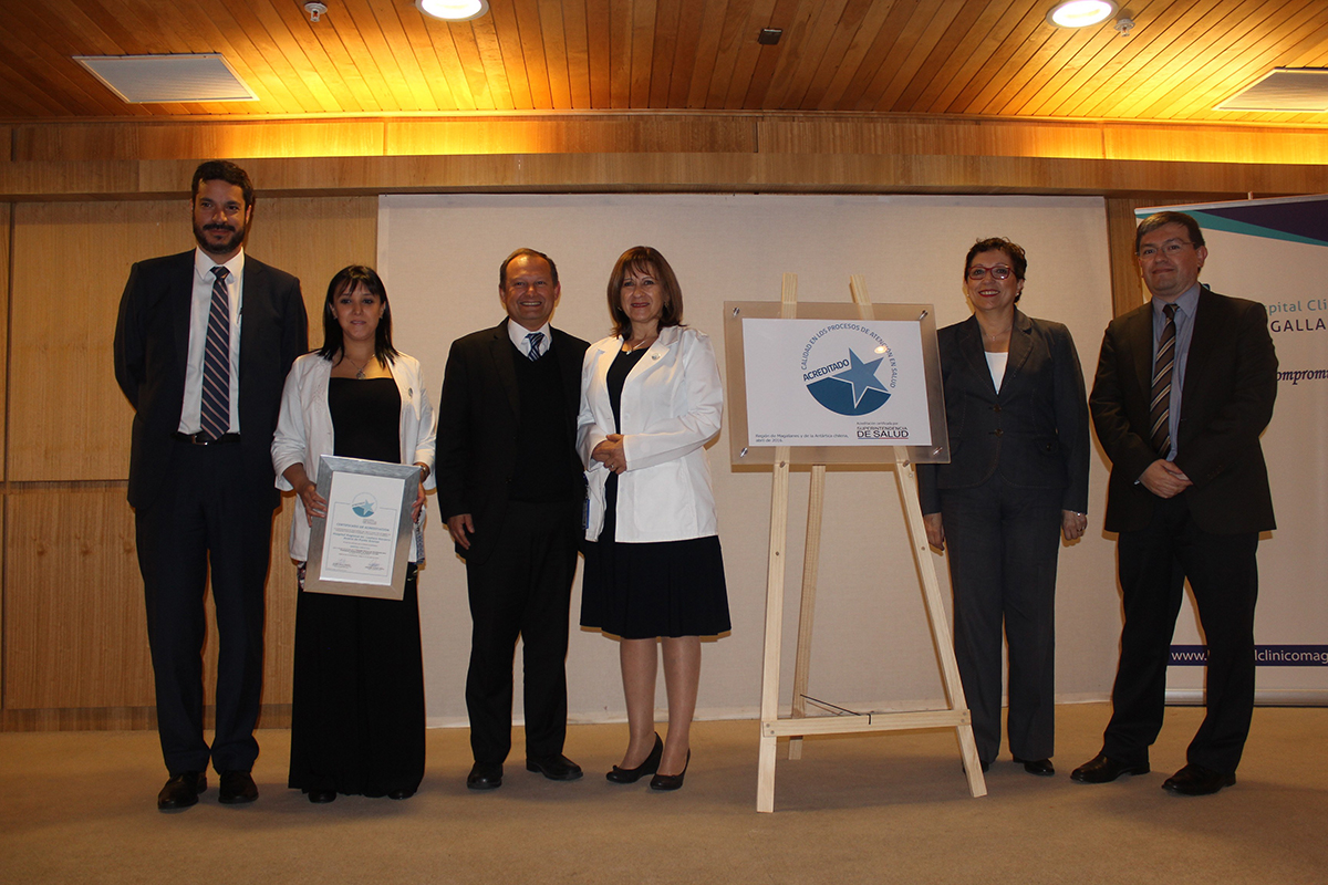Superintendencia de Salud entregó certificación en calidad a Hospital Clínico de Magallanes
