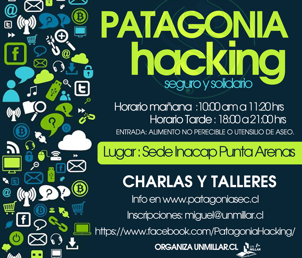 Unmillar.cl organiza en INACAP primer evento  de seguridad informática en Magallanes