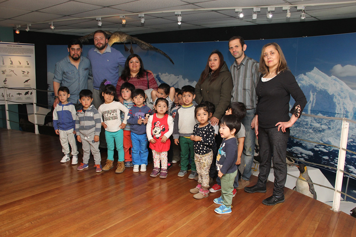 Niños de JUNJI aprenden de la historia de Magallanes en entretenida visita al Museo “Maggiorino Borgatello”