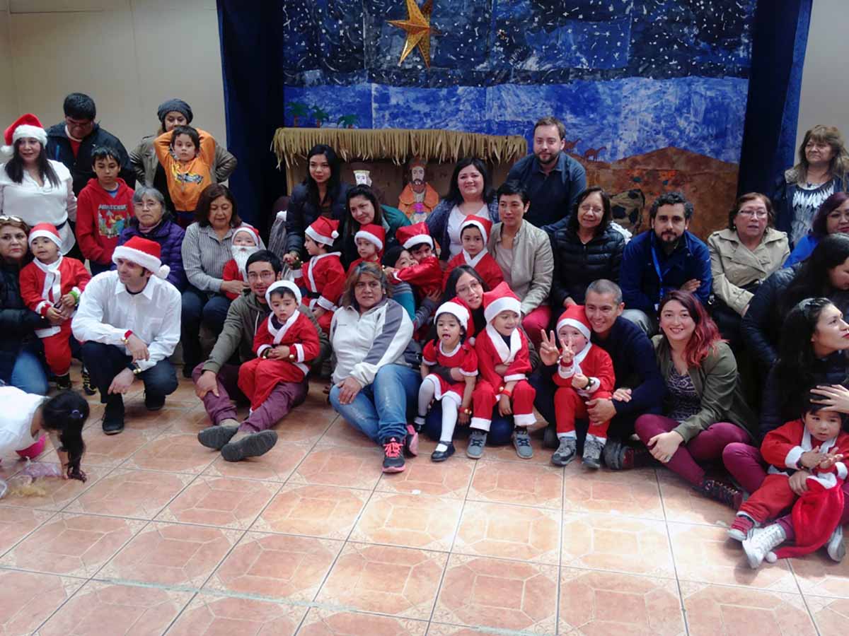Seremi Desarrollo Social celebró anticipada navidad con niños del programa Educativo y Cultural CECI