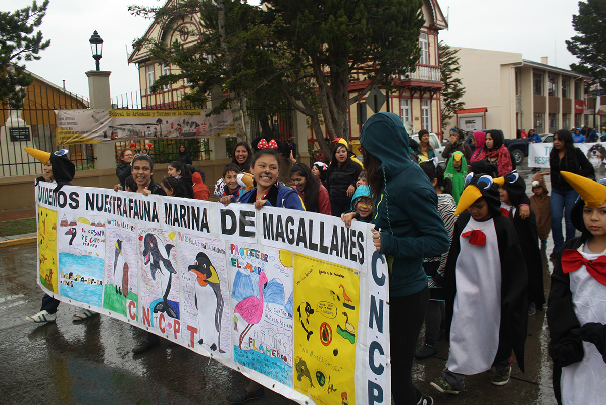 Fundación Cequa se unió a celebración de Carnaval Ambiental en Puerto Natales