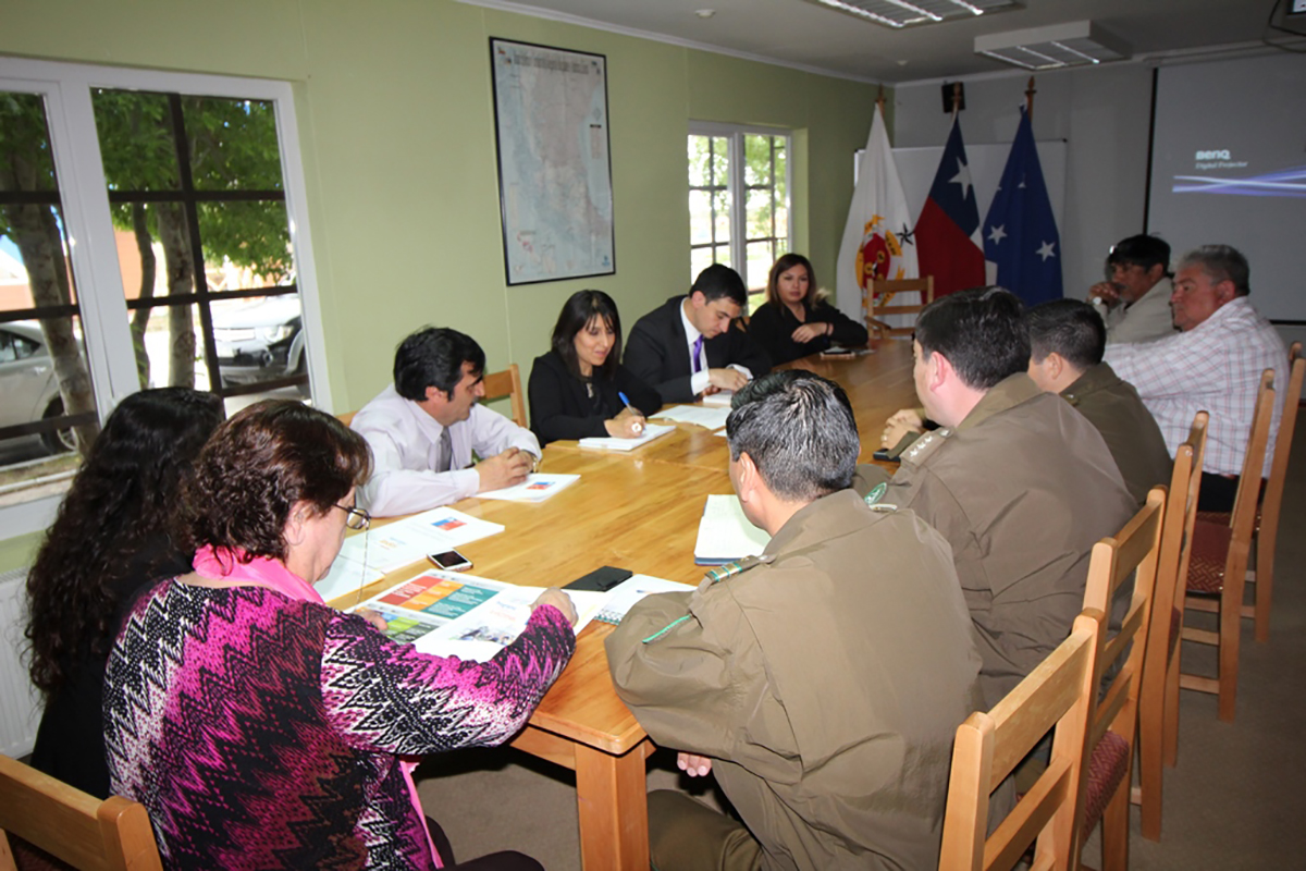 Importantes temas se trataron durante Encuentro de Seguridad Pública en la Comuna de Laguna Blanca
