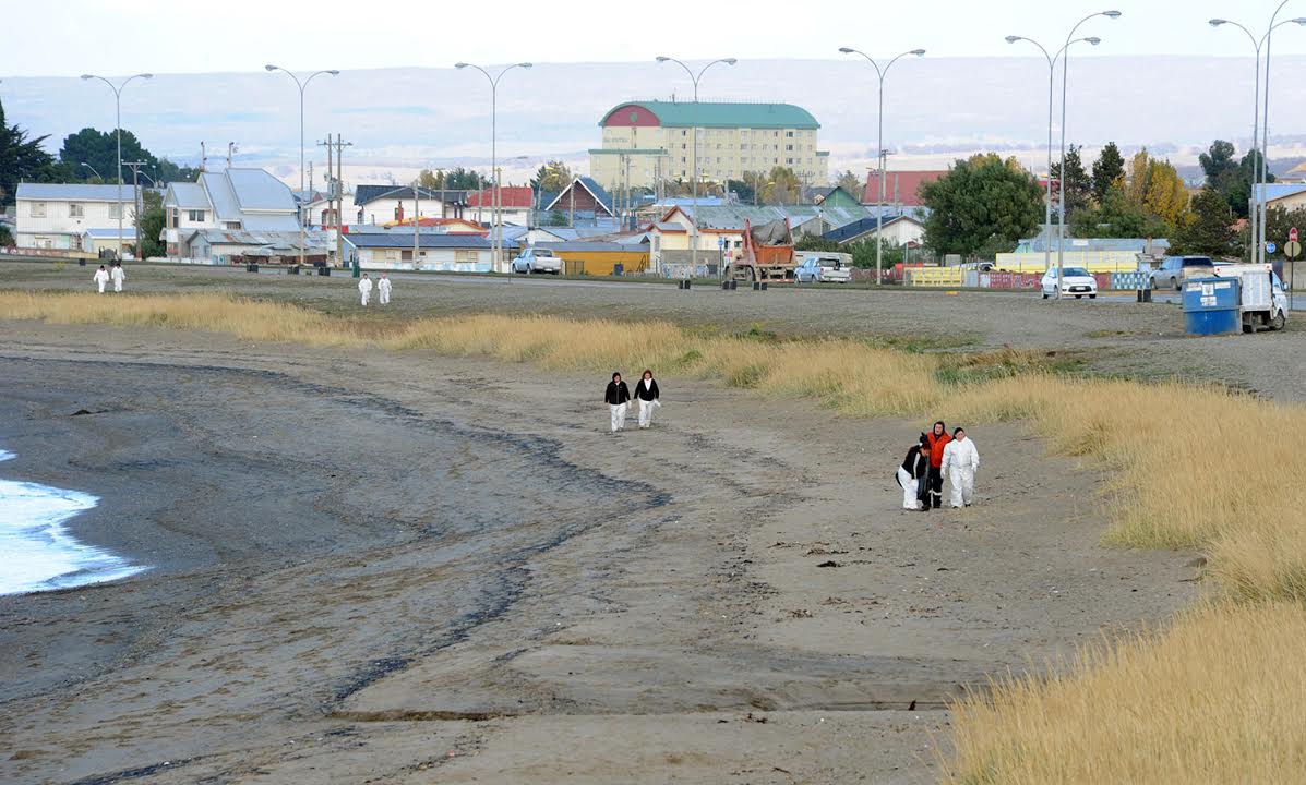 Continúan operativos de limpieza en el borde costero de Punta Arenas
