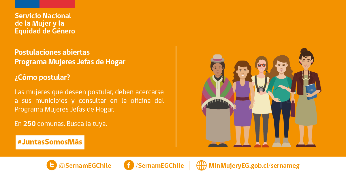 Se abrieron postulaciones al Programa Trabajadoras Jefas de Hogar en Magallanes