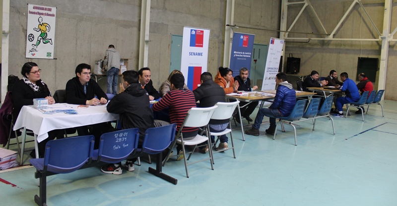 Tercera Plaza de Justicia tuvo lugar en el centro penitenciario de Punta Arenas