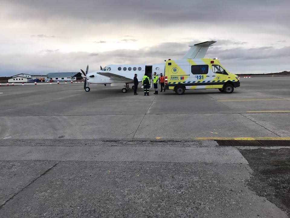 Servicio de Salud Magallanes destaca red de aeroevacuaciones en toda la región de Magallanes