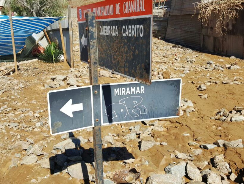 Declaradas zonas de catástrofe por lluvias y desbordes las comunas de Chañaral y Diego de Almagro