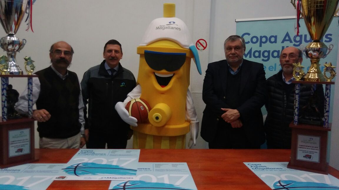 Copa Aguas Magallanes  de basquetball se jugará en Punta Arenas