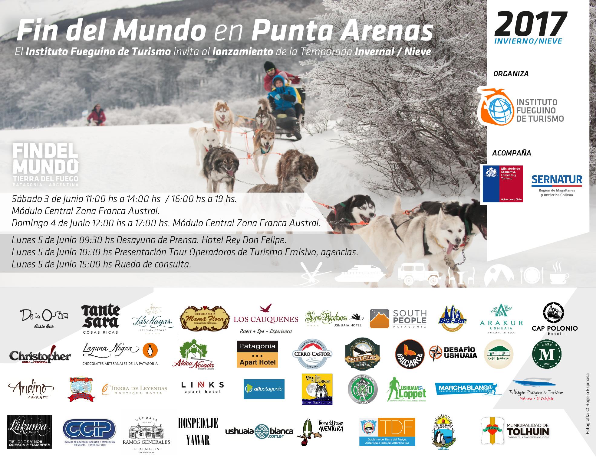Promoción turística de la Patagonia argentina en Punta Arenas