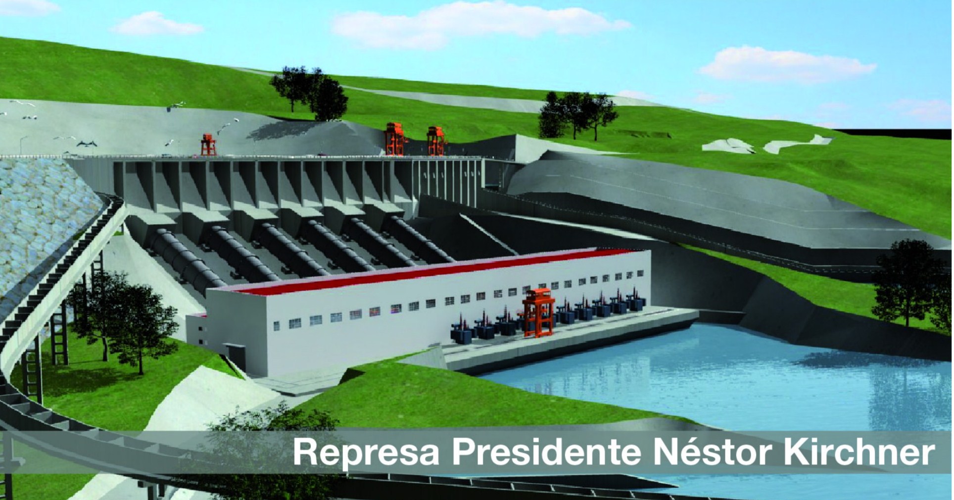 Dan nuevo impulso a construcción de las represas en el río Santa Cruz, en la Patagonia argentina
