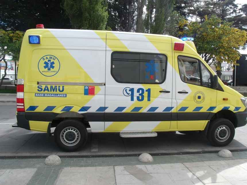 Dos conductores participantes en riña fueron trasladados al Hospital Clínico heridos con arma blanca
