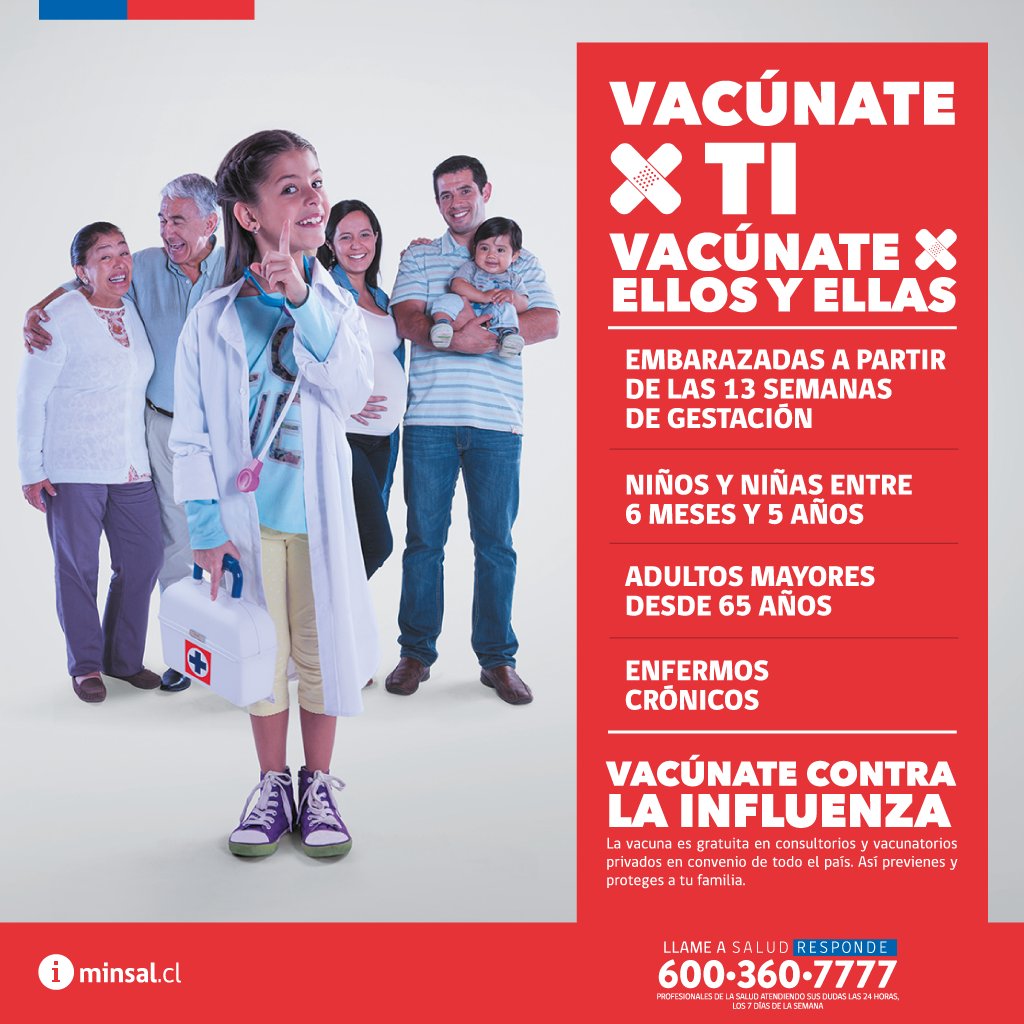 Continúa la Campaña de vacunación contra la Influenza