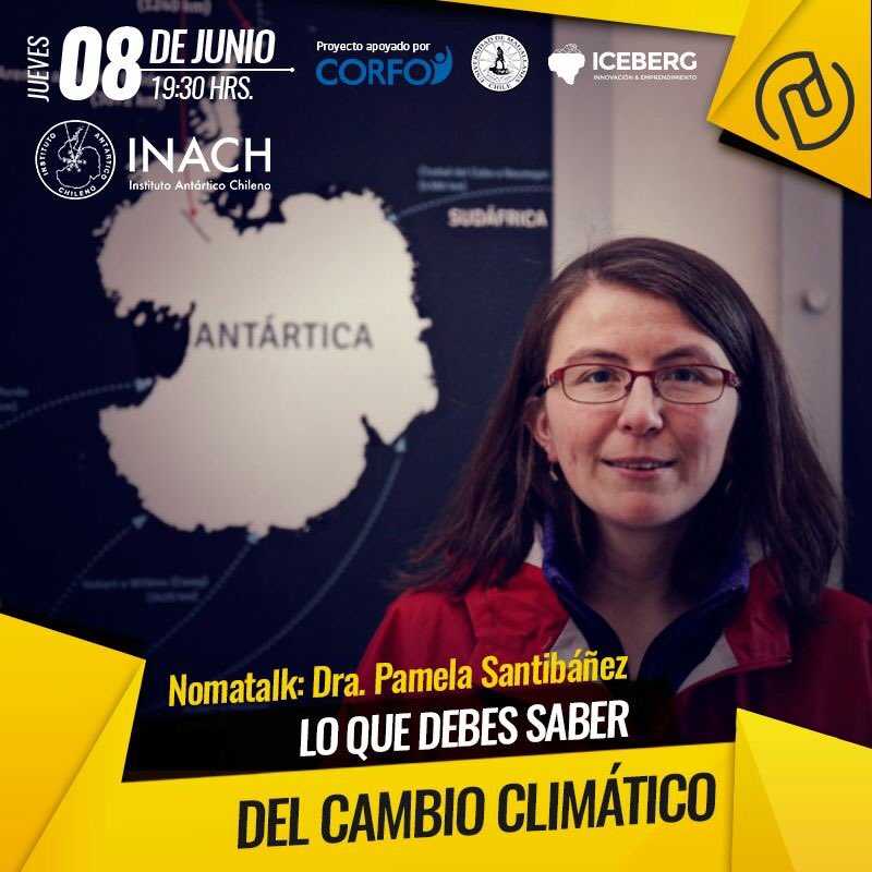 La Dra. Pamela Santibáñez en conversatorio sobre Cambio Climático en Punta Arenas