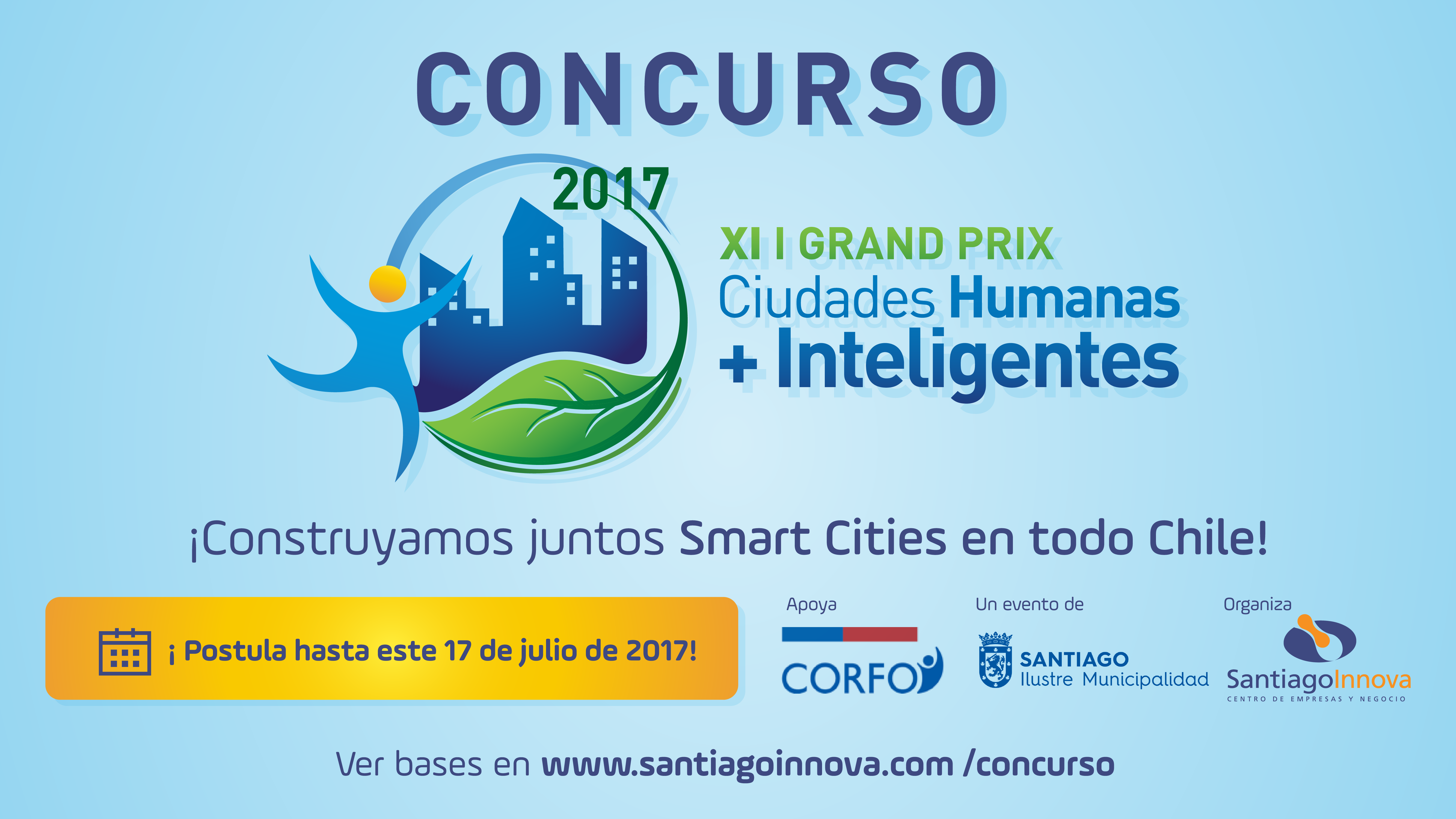 Concurso nacional busca las mejores ideas para tener ciudades más humanas e inteligentes