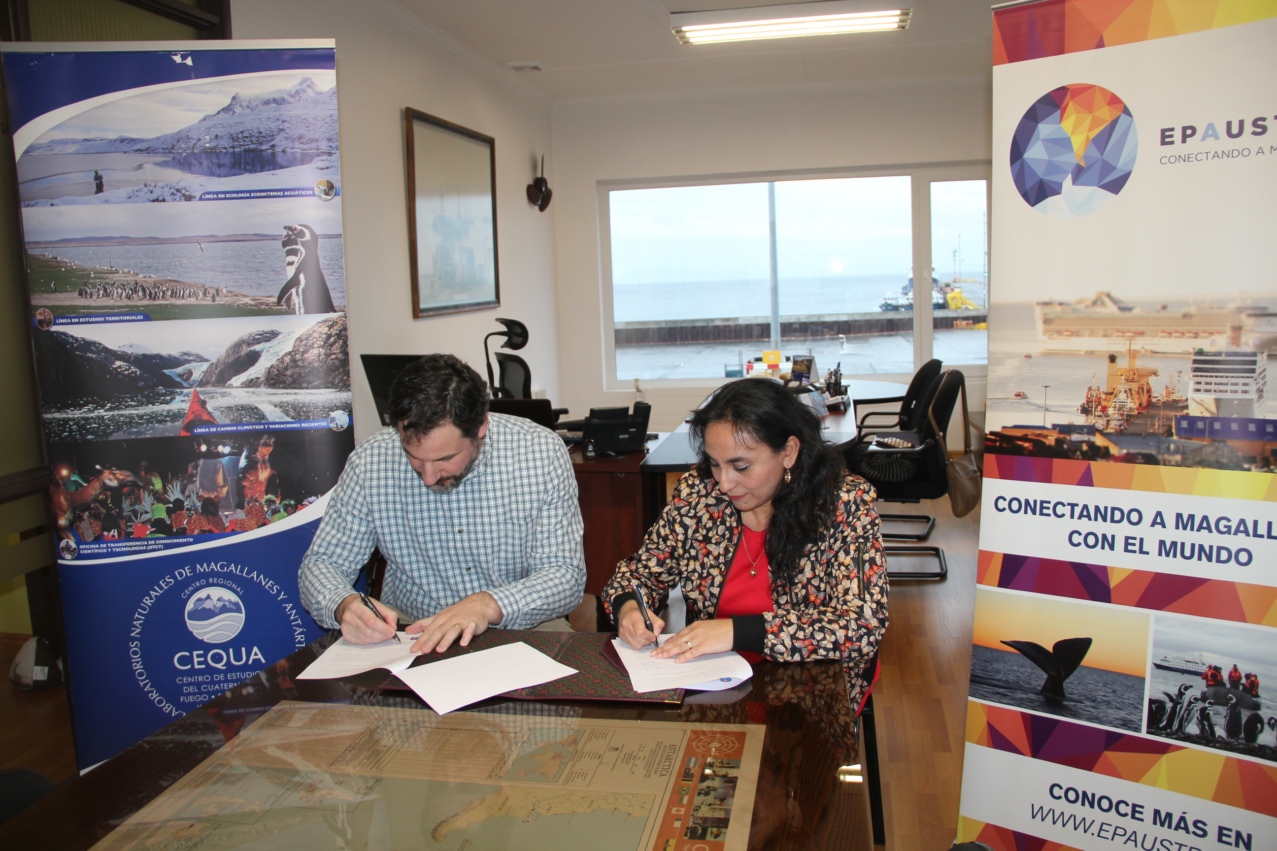 CEQUA y EPAustral firman convenio de colaboración que fomenta el cuidado del medio ambiente y el desarrollo de Magallanes