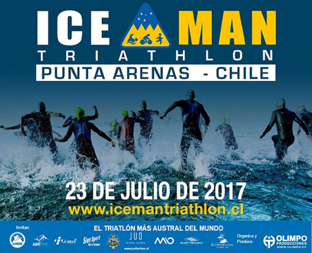 Triathlon ICEMAN más austral del mundo se correrá por primera vez en Punta Arenas