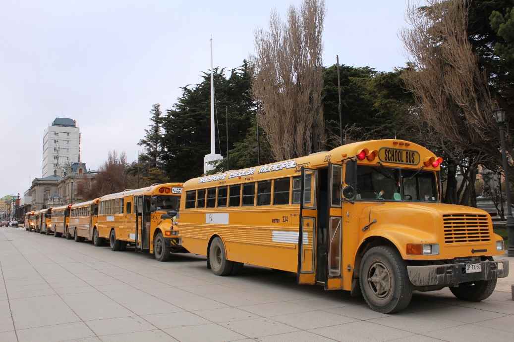 El transporte escolar municipal de Punta Arenas será financiado con fondos espejo del Transantiago