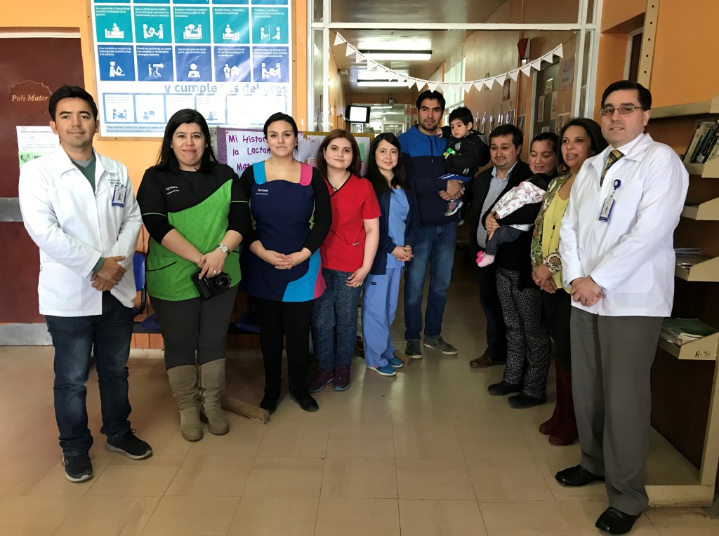 Jardín infantil Arco Iris expuso experiencia de apego y fortalecimiento del vínculo afectivo en Hospital de Porvenir