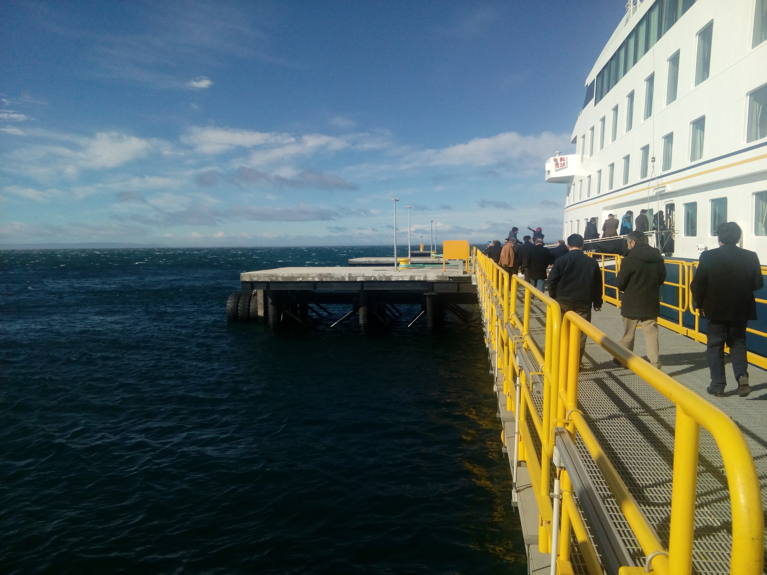 EPAustral inauguró ampliación del Muelle Prat en Punta Arenas