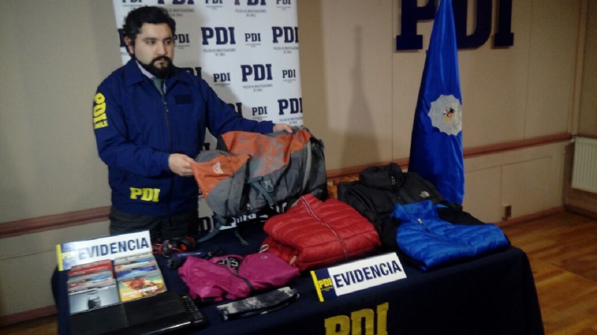 Diferentes especies avaluadas en un millón de pesos recuperó personal de la Brigada de Robos de la Policía de Investigaciones