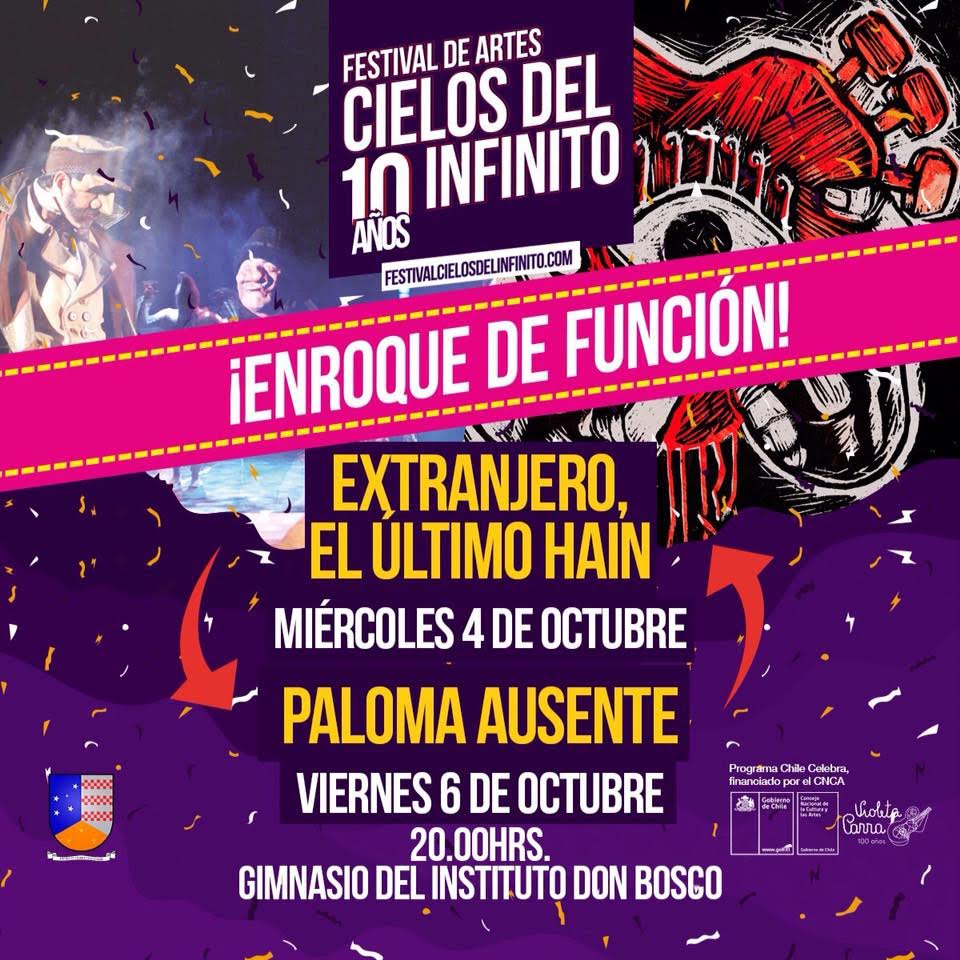 Cambios en el programa del Festival Cielos del Infinito en Punta Arenas