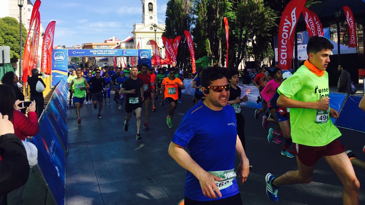 Más de mil personas participaron de la Maratón del Estrecho de Magallanes