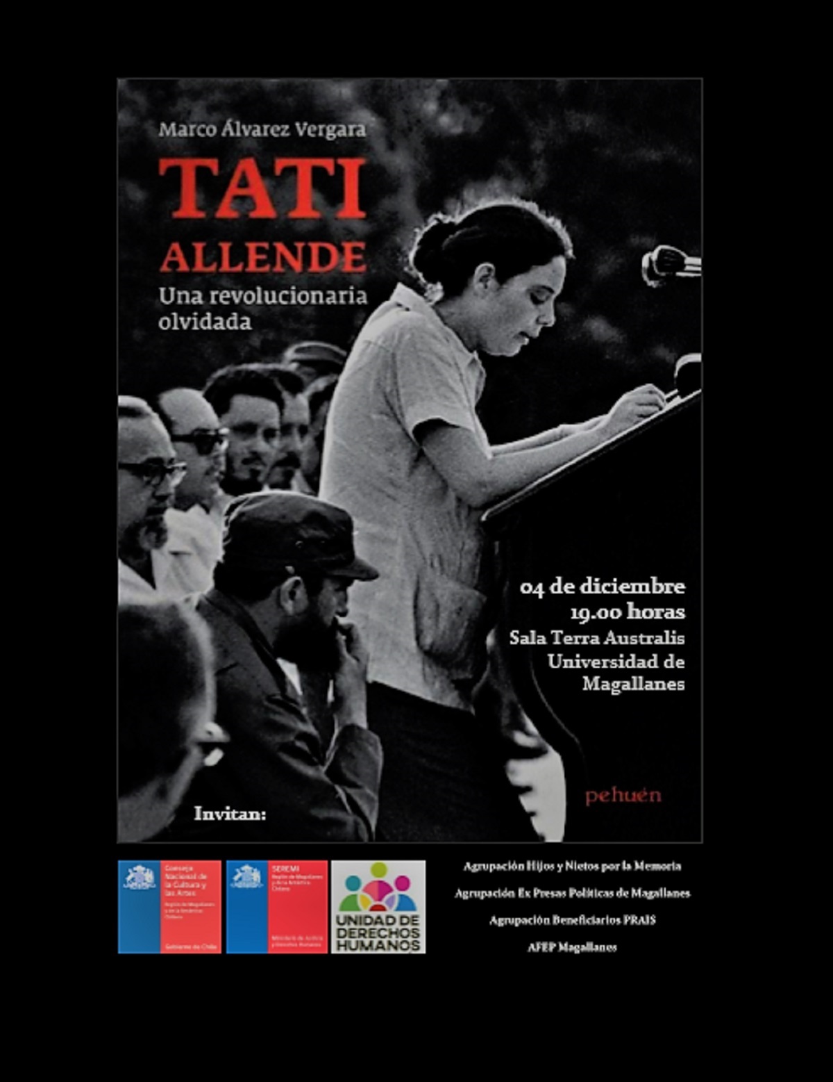 Presentan libro sobre Tati Allende Gossens en la UMAG