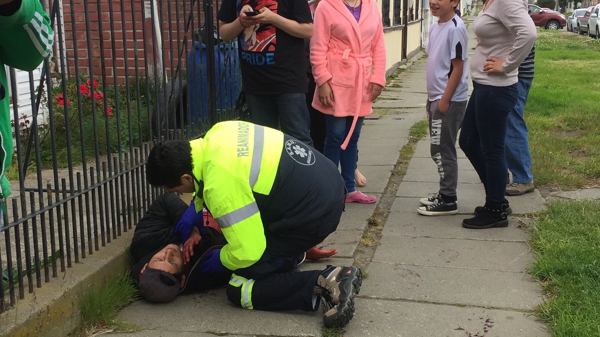 Fiesta en un domicilio terminó con tres acuchillados, tras alto consumo de alcohol