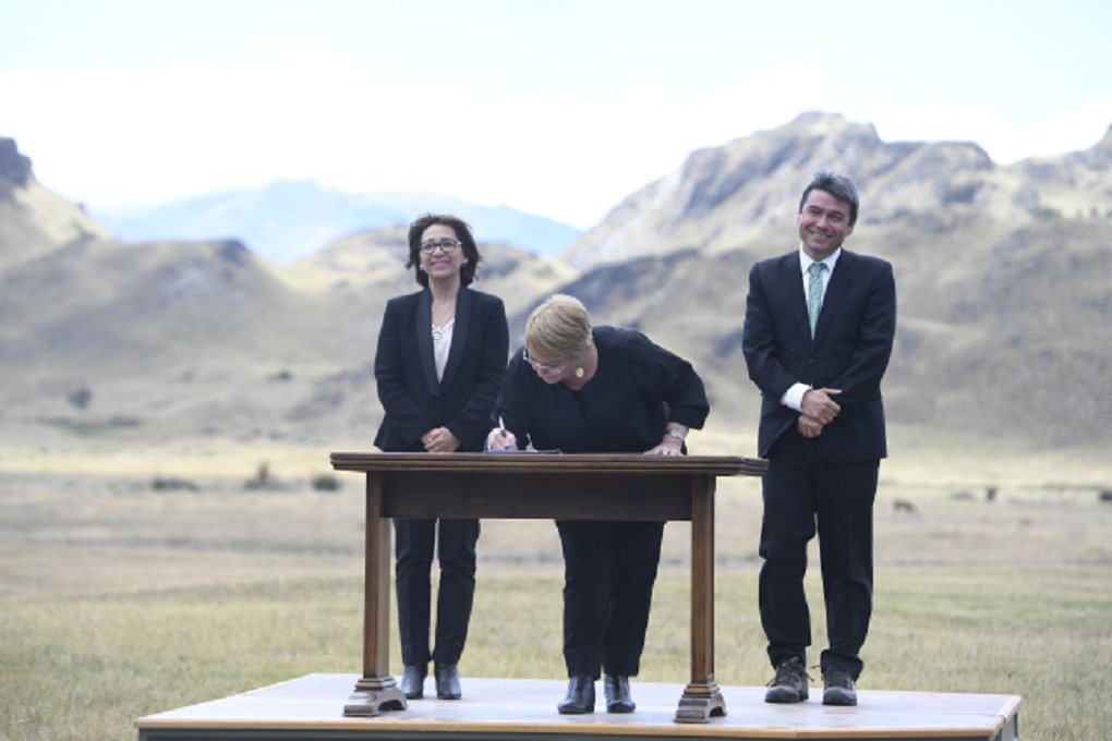 Presidenta Bachelet en Aysén: “El Estado tiene el deber de valorar, preservar y potenciar la riqueza natural de la Patagonia”