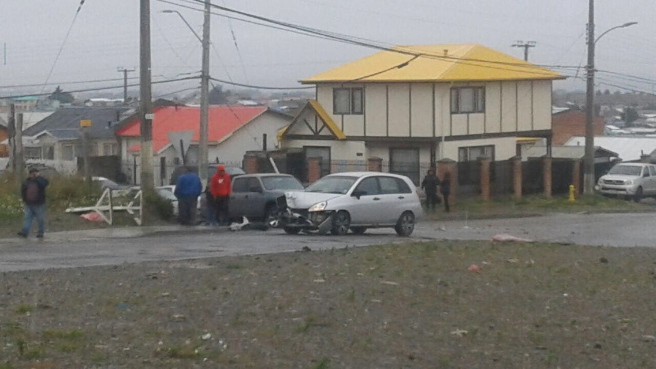 Niño de 8 años lesionado en accidente vehicular en Punta Arenas