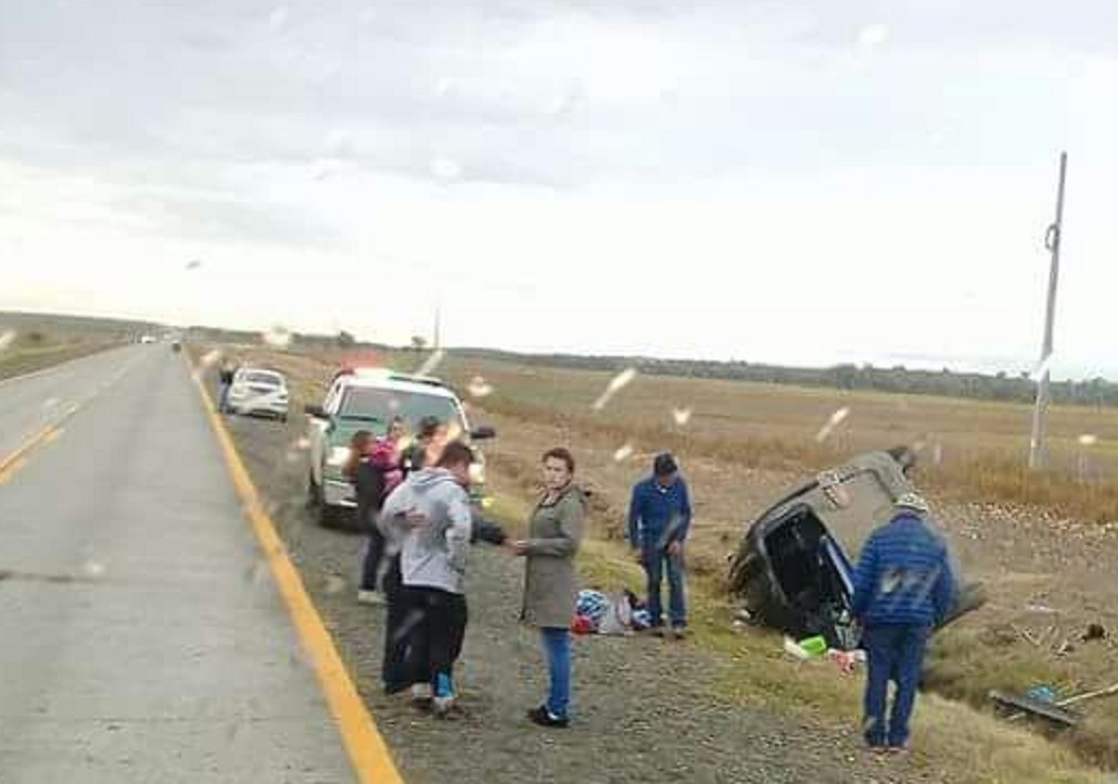 Una menor fallecida y 7 heridos esta tarde en accidente en ruta de Punta Arenas a Natales
