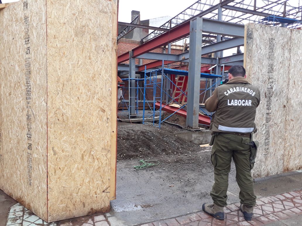 Denuncian robo en una construcción en el centro de Punta Arenas