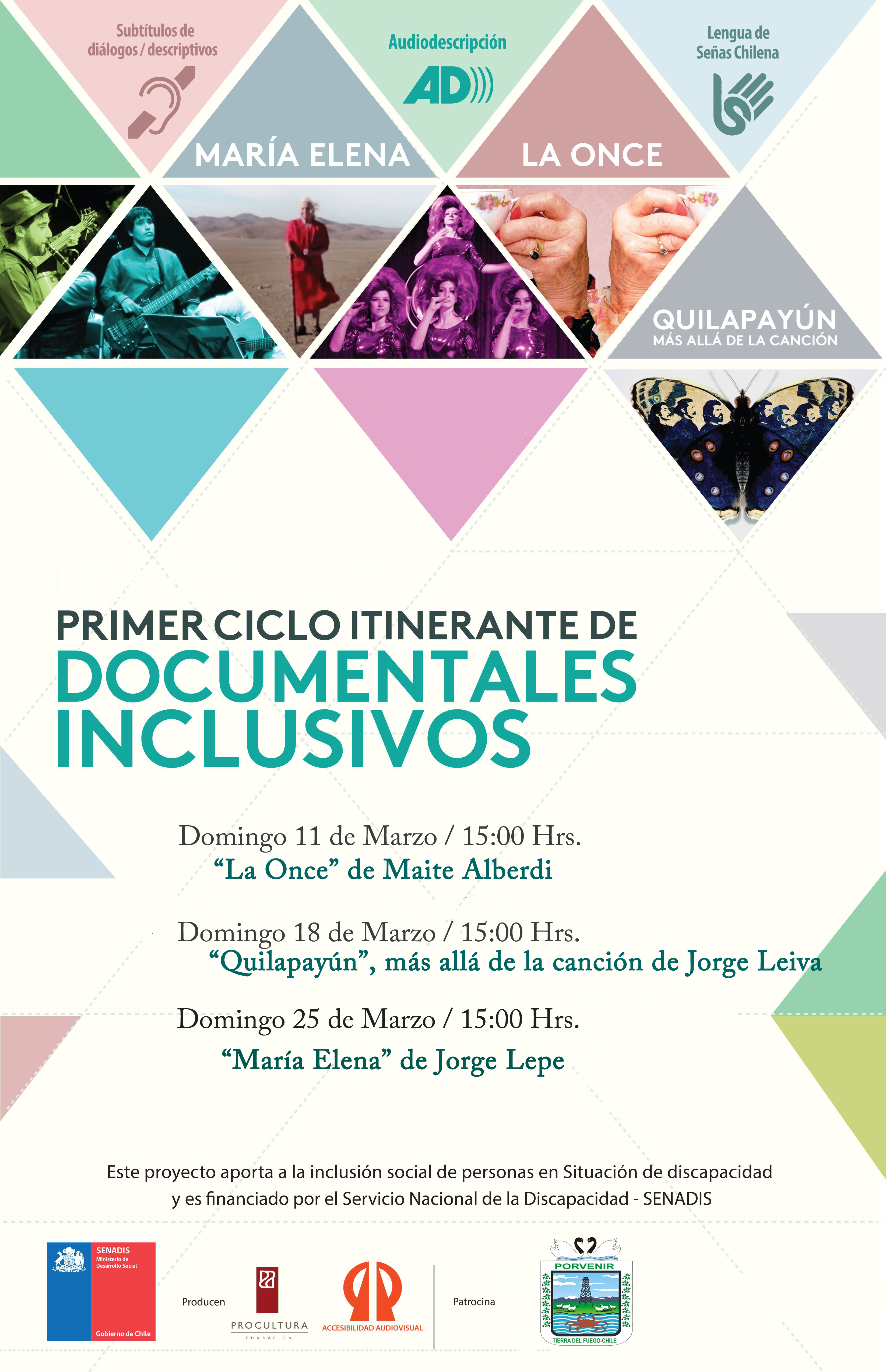 Ciclo itinerante de documentales chilenos se realiza por primera vez en Porvenir