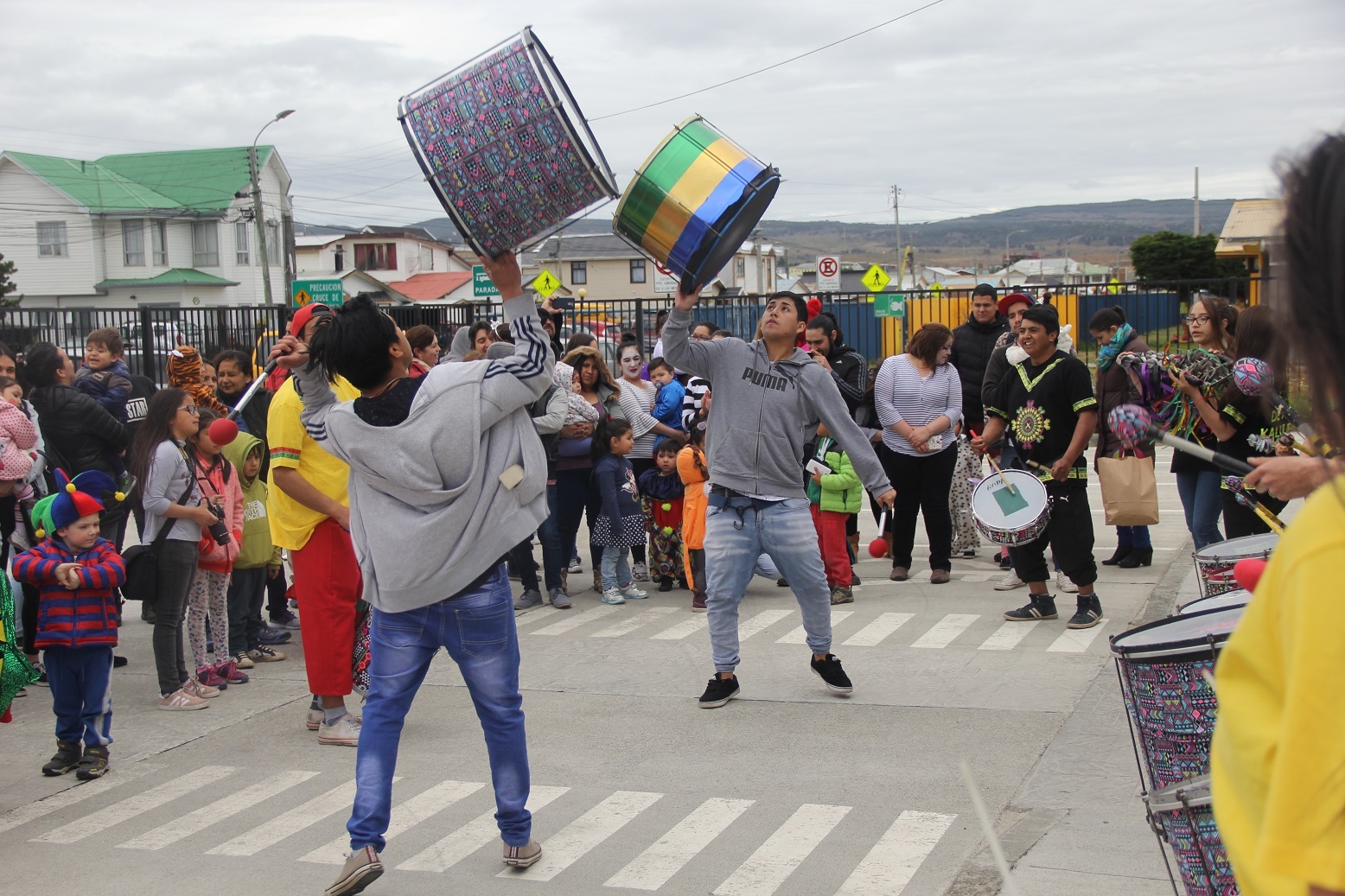 Carnavalesco cierre tuvo el Jardín de Verano de la JUNJI en Punta Arenas