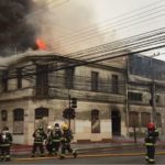 Incendio arrasó con antiguo edificio de ex Servicios de Salud en el centro de Punta Arenas